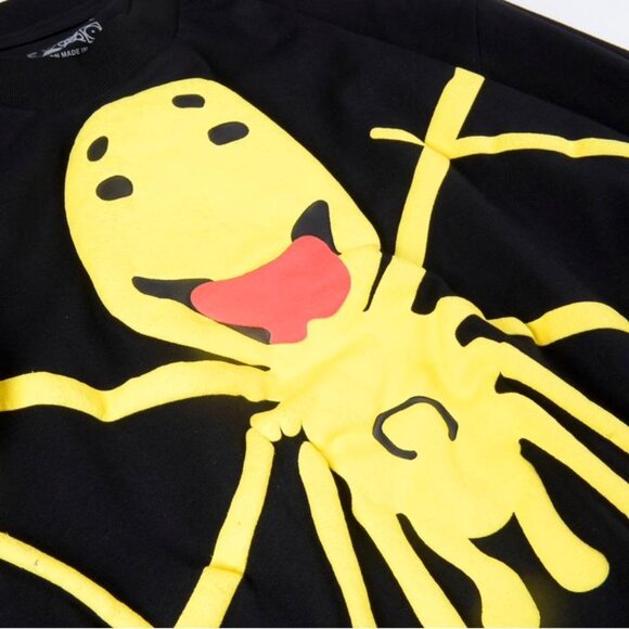 CPFM.XYZ Splash Ink Smiley Spider Long Sleeve Black - Picture 5 of 9